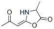 5-Oxazolidinone,2-acetonylidene-4-methyl-,(+)-(8CI) CAS#: 28897-82-7