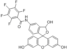 5-(PENTAFLUOROBENZOYLAMINO)FLUORESCEIN CAS#: 209540-56-7