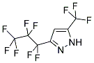 5-(TRIFLUOROMETHYL)-3-(HEPTAFLUOROPROPYL)PYRAZOLE CAS#: 261761-18-6