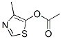 5-Thiazolol,4-methyl-,acetate(ester)(9CI) CAS#: 256642-26-9