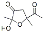 5-acetyldihydro-2-hydroxy-2,5-dimethylfuran-3(2H)-one CAS#: 29549-78-8