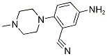 5-amino-2-(4-methylpiperazin-1-yl)benzonitrile CAS#: 288251-82-1