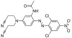 5'-[bis(2-cyanoethyl)amino]-2'-[(2,6-dichloro-4-nitrophenyl)azo]acetanilide CAS#: 27447-29-6