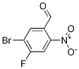 5-bromo-4-fluoro-2-nitrobenzaldehyde CAS#: 213382-45-7