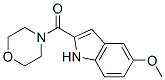 (5-methoxy-1H-indol-2-yl)-morpholin-4-yl-methanone CAS#: 28837-77-6