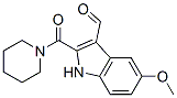 5-methoxy-2-(piperidine-1-carbonyl)-1H-indole-3-carbaldehyde CAS#: 28837-83-4