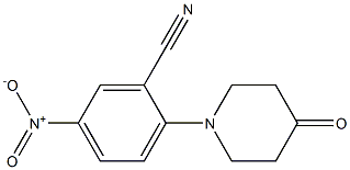 5-nitro-2-(4-oxopiperidin-1-yl)benzonitrile CAS#: 288252-33-5