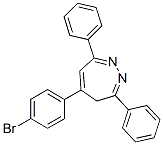 5-(p-Bromophenyl)-3,7-diphenyl-4H-1,2-diazepine CAS#: 25649-74-5