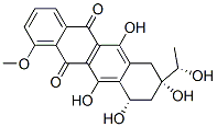 5,12-Naphthacenedione, 7,8,9,10-tetrahydro-6,8,10,11-tetrahydroxy-8-(1S)-1-hydroxyethyl-1-methoxy-, (8S,10S)- CAS#: 28008-51-7