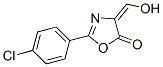 5(4H)-Oxazolone, 2-(4-chlorophenyl)-4-(hydroxymethylene)- CAS#: 209742-75-6