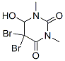 5,5-Dibromo-6-hydroxy-1,3-dimethyl-5,6-dihydrouracil CAS#: 27994-76-9