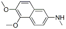 5,6-Dimethoxy-N-methyl-2-naphthalenamine CAS#: 23923-00-4