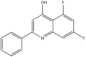 5,7-Difluoro-4-hydroxy-2-phenylquinoline CAS#: 220598-55-0