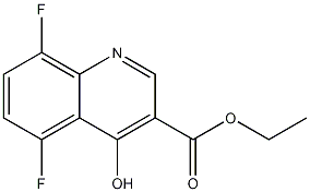 5,8-Difluoro-4-hydroxyquinoline-3-carboxylic acid ethyl ester CAS#: 223690-43-5