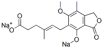 6-(1,3-Dihydro-4-sodiooxy-6-methoxy-7-methyl-3-oxoisobenzofuran-5-yl)-4-methyl-4-hexenoic acid sodium salt CAS#: 23047-11-2