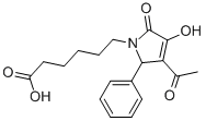 6-(3-ACETYL-4-HYDROXY-5-OXO-2-PHENYL-2,5-DIHYDRO-1H-PYRROL-1-YL)HEXANOIC ACID CAS#: 220128-08-5