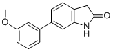 6-(3-METHOXY-PHENYL)-1,3-DIHYDRO-INDOL-2-ONE CAS#: 215433-89-9