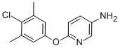 6-(4-CHLORO-3,5-DIMETHYLPHENOXY)PYRIDIN-3-AMINE CAS#: 218457-66-0