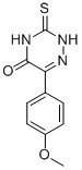 6-(4-METHOXYPHENYL)-3-THIOXO-3,4-DIHYDRO-1,2,4-TRIAZIN-5(2H)-ONE CAS#: 27623-06-9