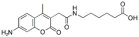6-((7-AMINO-4-METHYLCOUMARIN-3-ACETYL)AMINO)HEXANOIC ACID CAS#: 205124-69-2