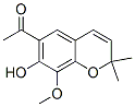 6-Acetyl-7-hydroxy-8-methoxy-2,2-dimethyl-2H-1-benzopyran CAS#: 20770-16-5