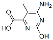 6-Amino-5-methyl-2-hydroxy-4-pyrimidinecarboxylic acid CAS#: 20865-52-5