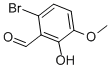 6-BROMO-2-HYDROXY-3-METHOXYBENZALDEHYDE CAS#: 20035-41-0