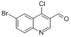 6-BROMO-4-CHLOROQUINOLINE-3-CARBALDEHYDE CAS#: 201420-31-7