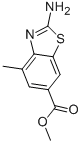 6-Benzothiazolecarboxylicacid,2-amino-4-methyl-,methylester(9CI) CAS#: 225525-63-3