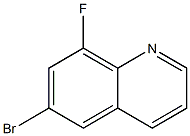 6-Bromo-8-fluoroquinoline CAS#: 220513-46-2