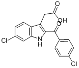 6-CHLORO-2-(4-CHLOROBENZOYL)INDOL-3-ACETIC ACID CAS#: 231292-16-3