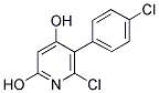 6-CHLORO-5-(4-CHLOROPHENYL)-2,4-PYRIDINEDIOL CAS#: 20054-98-2