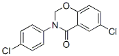 6-Chloro-3-(4-chlorophenyl)-2H-1,3-benzoxazin-4(3H)-one CAS#: 20972-98-9