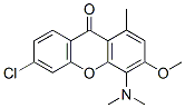 6-Chloro-4-(dimethylamino)methyl-3-methoxy-9H-xanthen-9-one CAS#: 26207-24-9