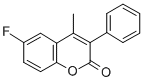 6-FLUORO-4-METHYL-3-PHENYLCOUMARIN CAS#: 288399-91-7