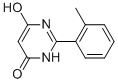 6-HYDROXY-2-(2-METHYLPHENYL)-4(3H)-PYRIMIDINONE CAS#: 26863-53-6