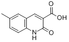 6-METHYL-2-OXO-1,2-DIHYDRO-QUINOLINE-3-CARBOXYLIC ACID CAS#: 257862-32-1