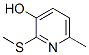 6-Methyl-2-(methylthio)-3-pyridinol CAS#: 23003-25-0