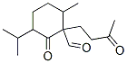 6-Methyl-3-(1-methylethyl)-2-oxo-1-(3-oxobutyl)cyclohexanecarbaldehyde CAS#: 22339-30-6