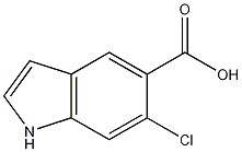 6-chloro-1H-Indole-5-carboxylic acid CAS#: 256935-86-1