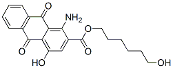 6-hydroxyhexyl 1-amino-9,10-dihydro-4-hydroxy-9,10-dioxoanthracene-2-carboxylate CAS#: 23893-98-3