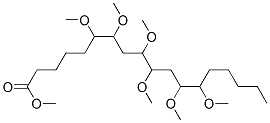 6,7,9,10,12,13-Hexamethoxyoctadecanoic acid methyl ester CAS#: 20207-68-5