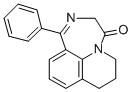 6H-Pyrido(3,2,1-jk)(1,4)benzodiazepin-4(3H)-one, 7,8-dihydro-1-phenyl- CAS#: 28748-77-8