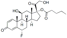 6alpha-fluoro-11beta,17,21-trihydroxypregna-1,4-diene-3,20-dione 17-valerate CAS#: 23257-44-5