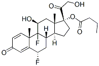 6alpha,9-difluoro-11beta,17,21-trihydroxypregna-1,4-diene-3,20-dione 17-butyrate CAS#: 23640-96-2
