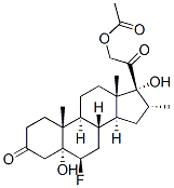 6beta-fluoro-5alpha,17,21-trihydroxy-16alpha-methylpregnane-3,20-dione 21-acetate CAS#: 1893-91-0