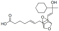 7-(5,6-epoxy-3-(3-cyclohexyl-3-hydroxy-3-methyl-1-propenyl)-7-oxabicyclo(2.2.1)-hept-2-yl)-5-heptenoic acid CAS#: 113774-72-4