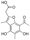 7-Acetyl-4,6-dihydroxy-3,5-dimethyl-2-benzofuranacetic acid CAS#: 21987-08-6