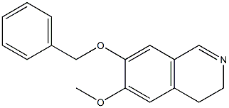 7-BENZYLOXY-6-METHOXY-3,4-DIHYDRO-ISOQUINOLINE CAS#: 15357-92-3