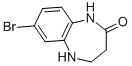 7-BROMO-1,3,4,5-TETRAHYDRO-2H-1,5-BENZODIAZEPIN-2-ONE CAS#: 219686-43-8